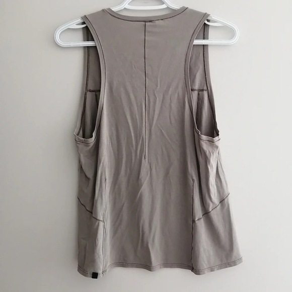 Lululemon Lab Sarala Cotton Tank Top Special Edition Iron Grey Gray Small - Picture 4 of 15